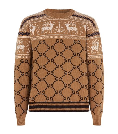 gucci animal inside sweater women|gucci jumper women's.